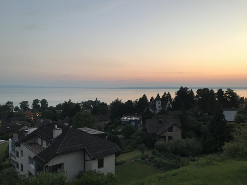 Sunrise over Bodensee