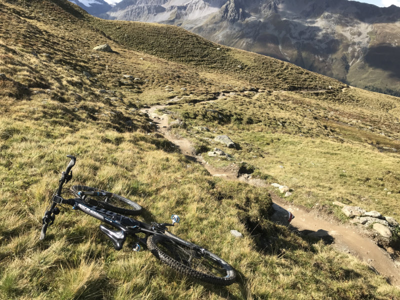 Scott Genius on Alps Epic Trail