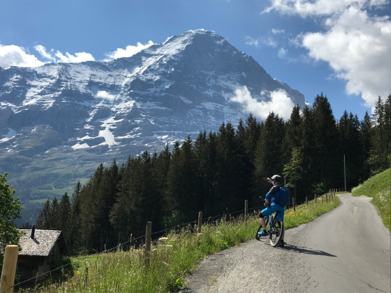 UphillMarc in Front of Eiger Nordwand!